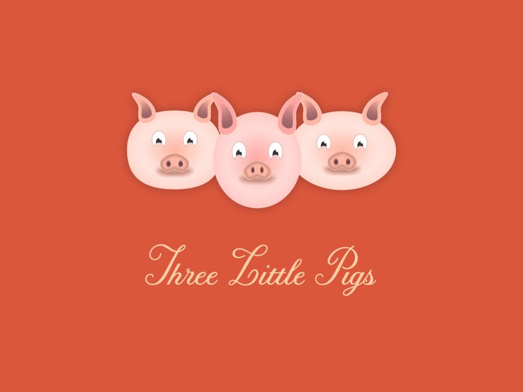 Three Little Pigs Logo