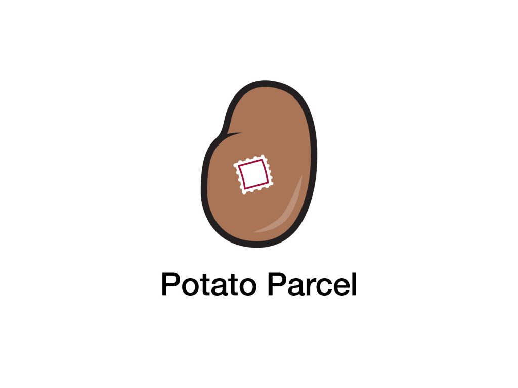 potato parcel logo